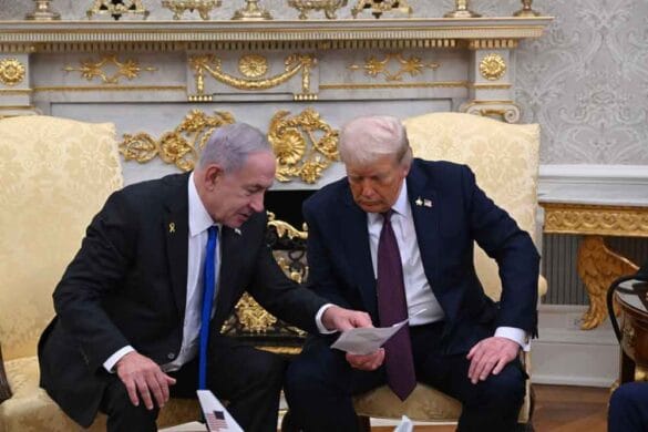 Trump na Netanyahu wakitia saini mpango wa amani wa Gaza