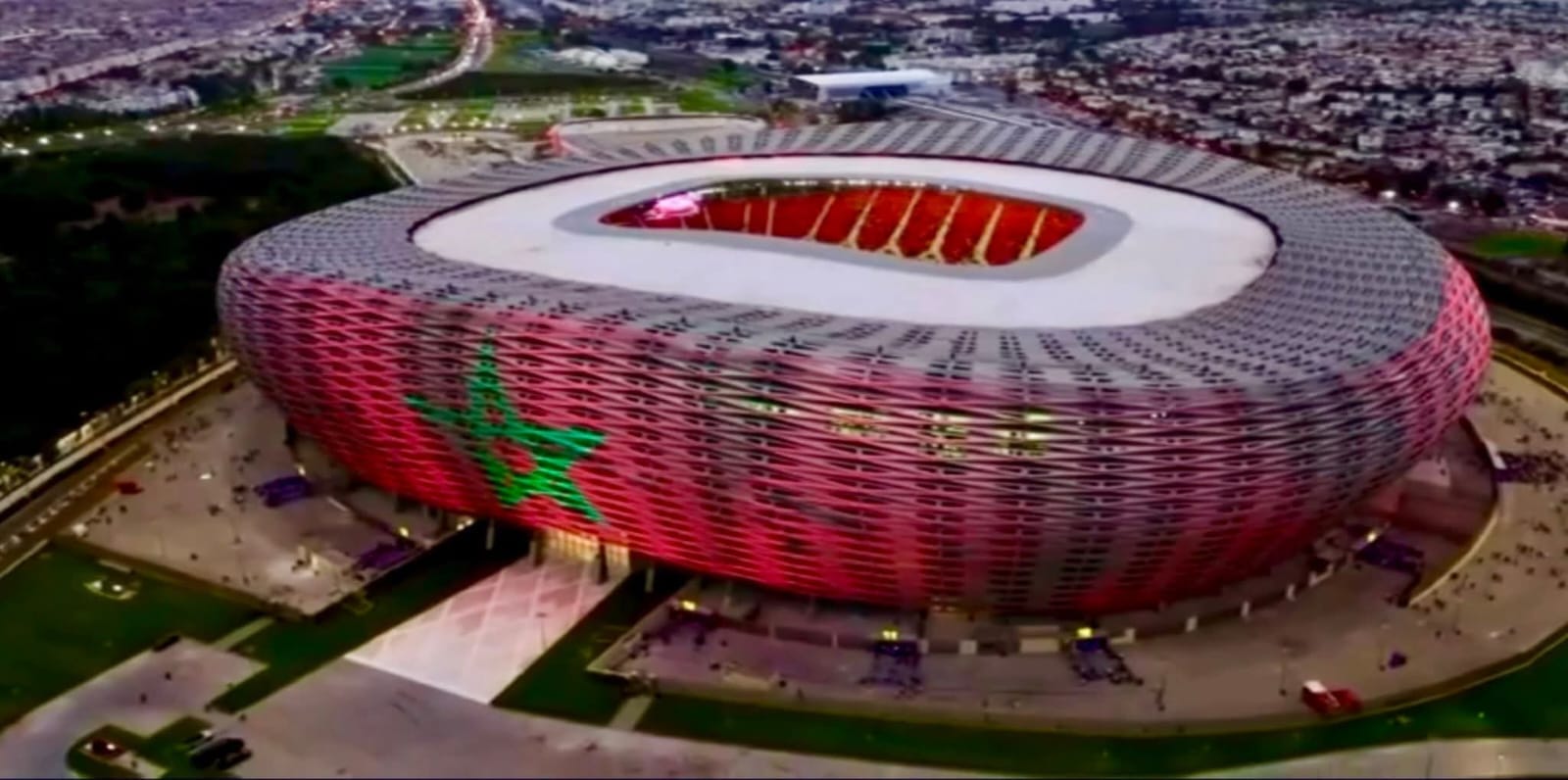 Prince Moulay Abdellah Stadium in Rabat hosting the AFCON final