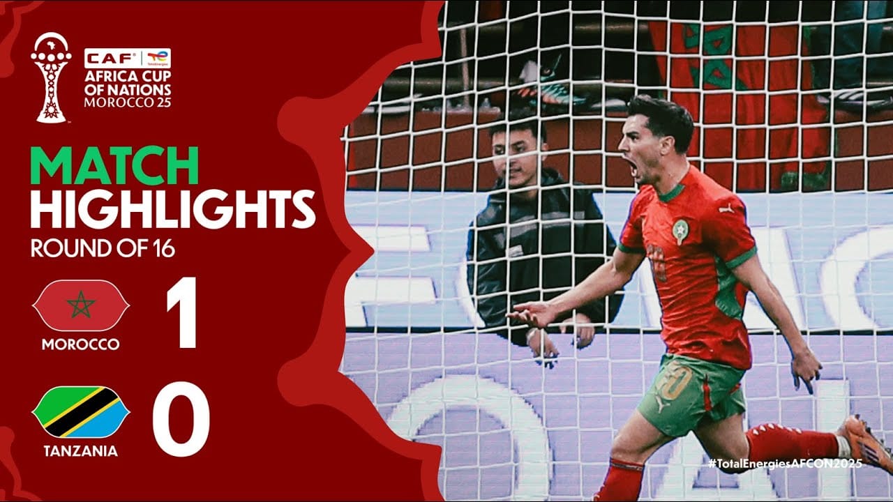 Marruecos 1-0 Tanzania – Polémica ya Penalt AFCON 2025